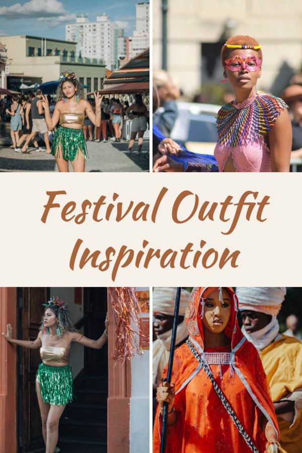 Script Hero Box Aesthetic Pinterest Templates example: a fashion pin titled "Festival Outfit Inspiration"