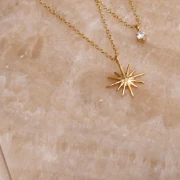 The star necklace photo from its Etsy listing