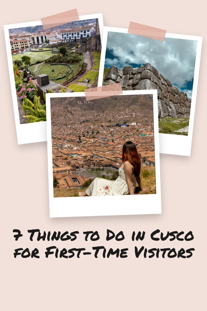 Pinterest pin 2 made from the Cusco post
