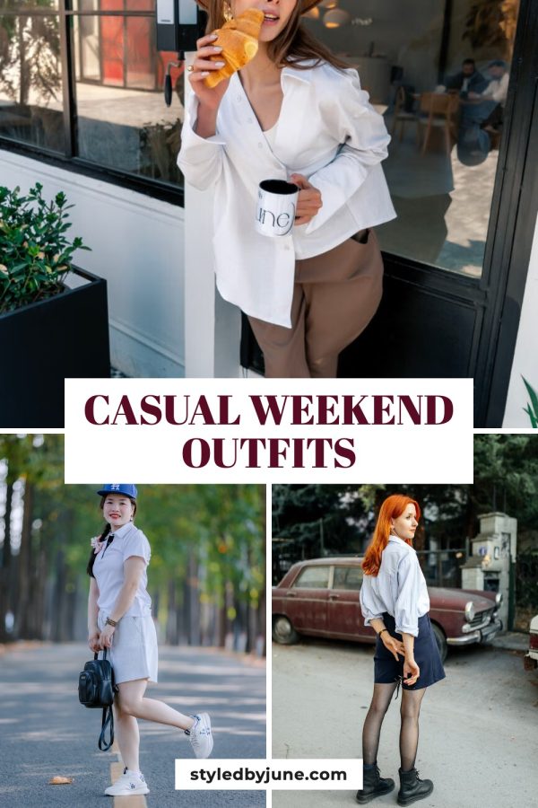 Pinterest template pin example: Casual Weekend Outfits