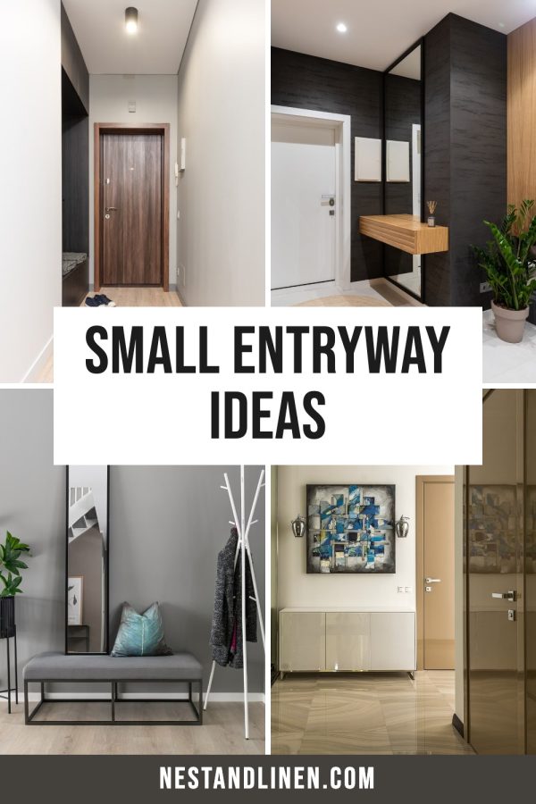 Pinterest template pin example: Small Entryway Ideas