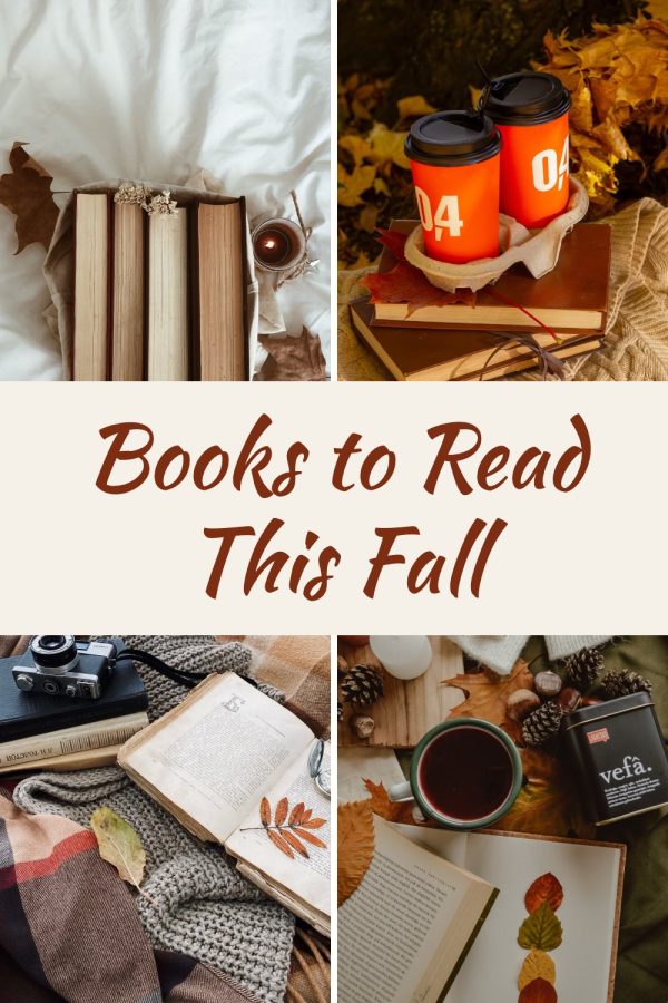 Pinterest template pin example: Books to Read This Fall