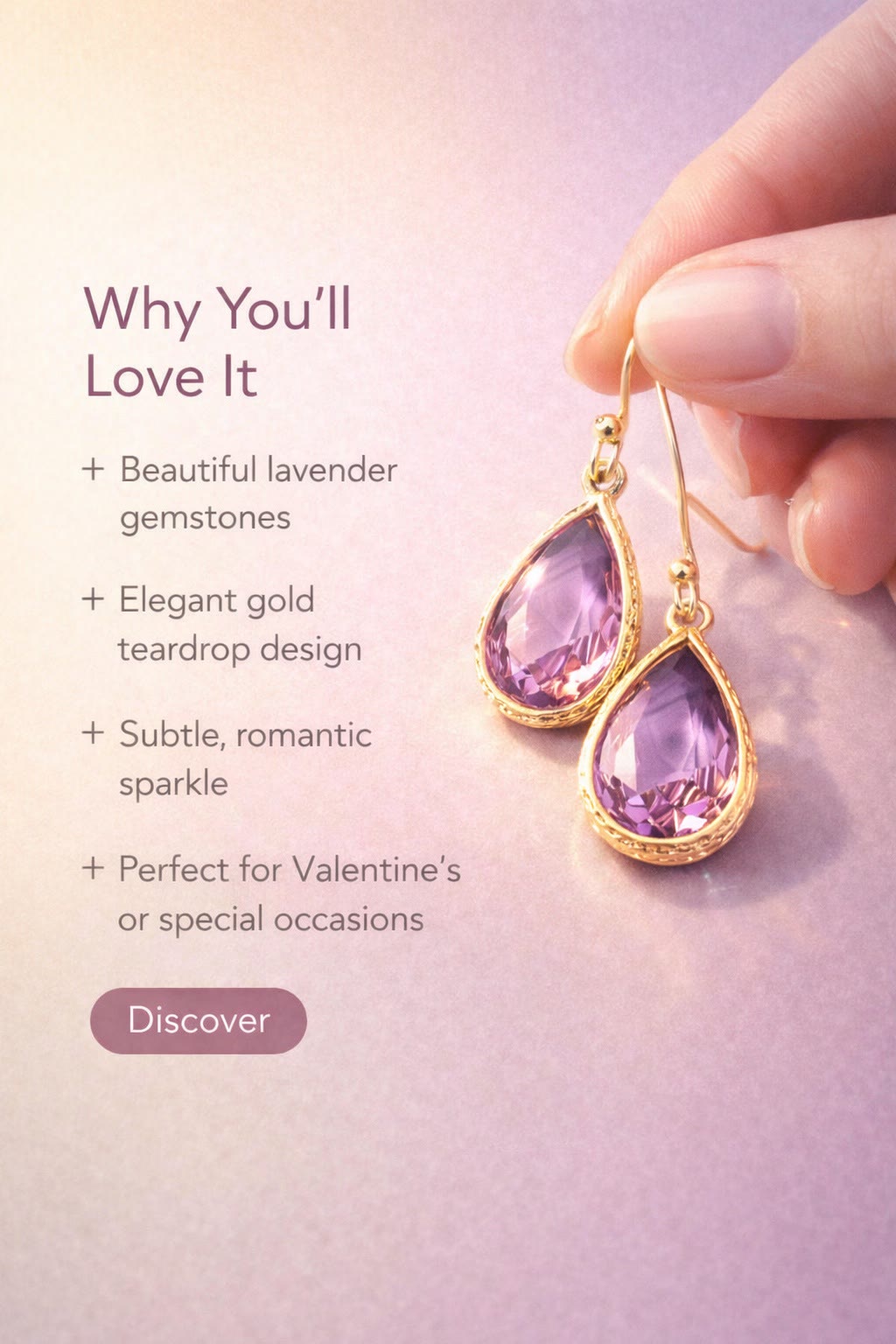 Benefits style pin with product features