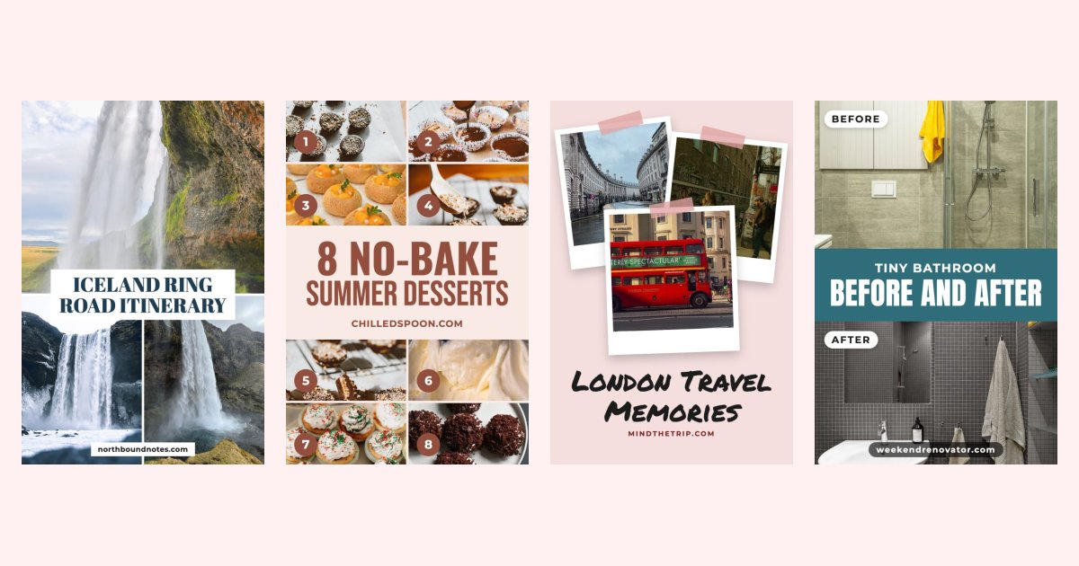 The Best Pinterest Templates for Bloggers and Sellers (2026)