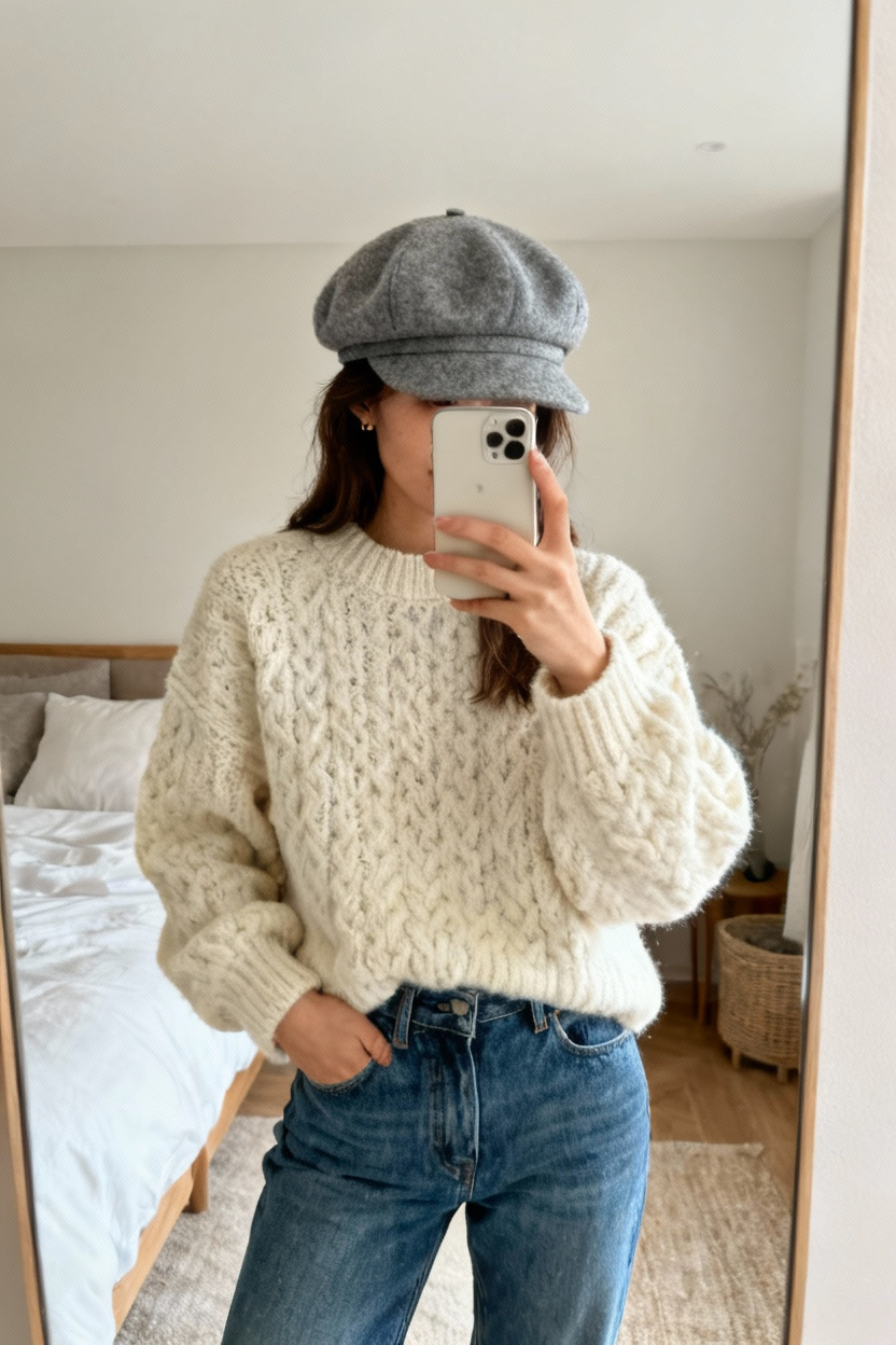 Trendy Newsboy Style