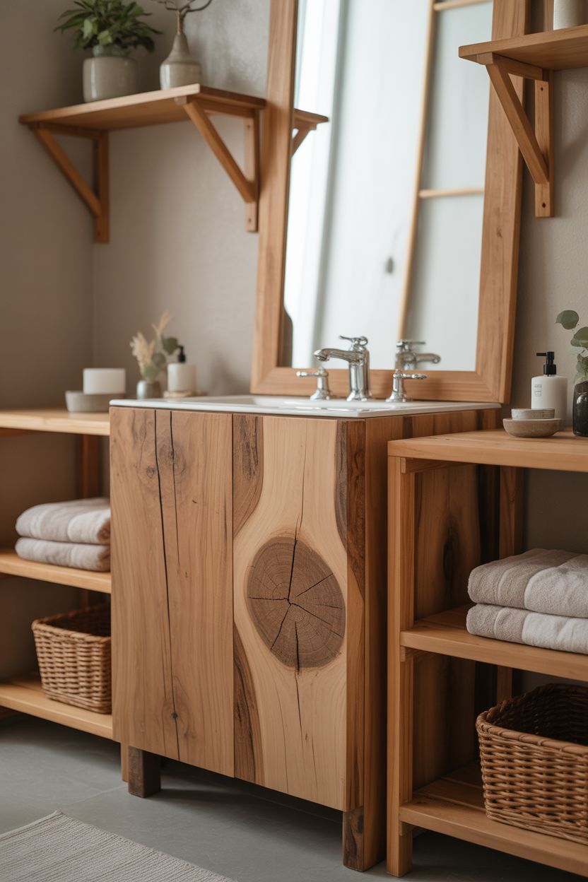 Textured Wood Accents