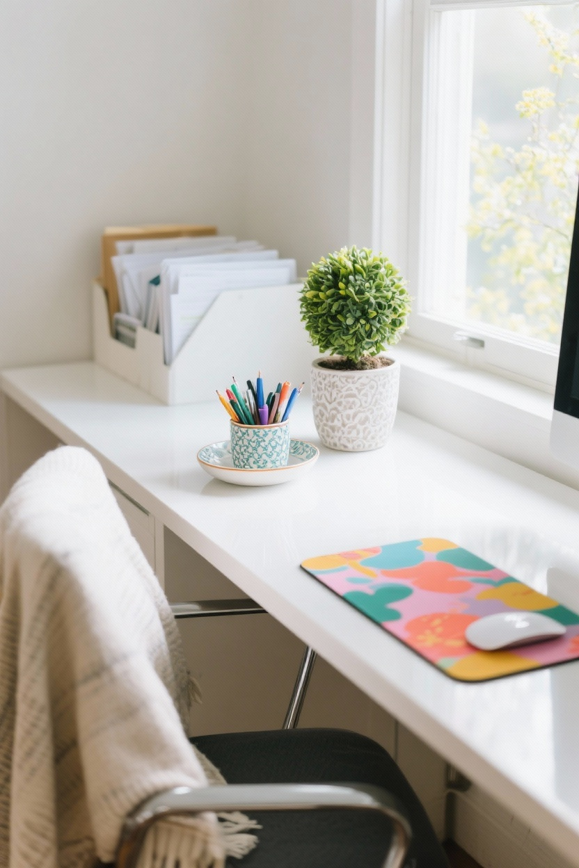 Refresh Your Home Office for Spring (I Gave Mine a Mini-Makeover)