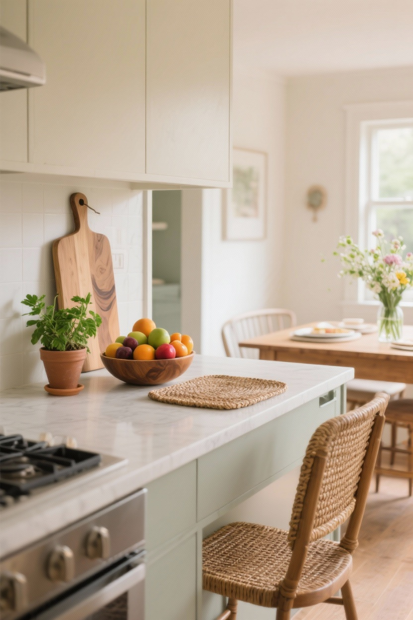 Style Kitchen Counters and the Breakfast Nook for Seasonal Cheer