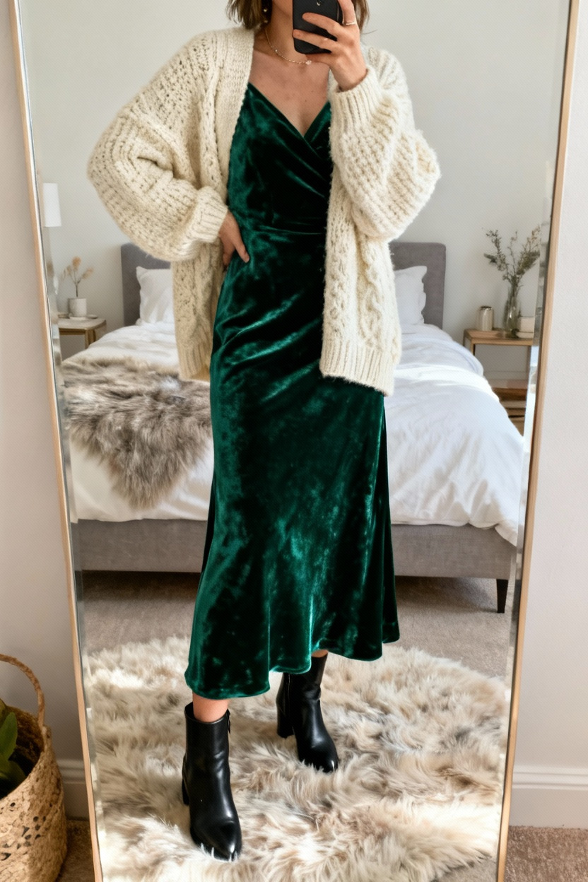 Cozy Maxi Dress Delight