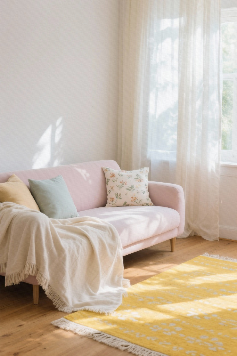 Swap Textiles: Throws, Pillows, and Curtains