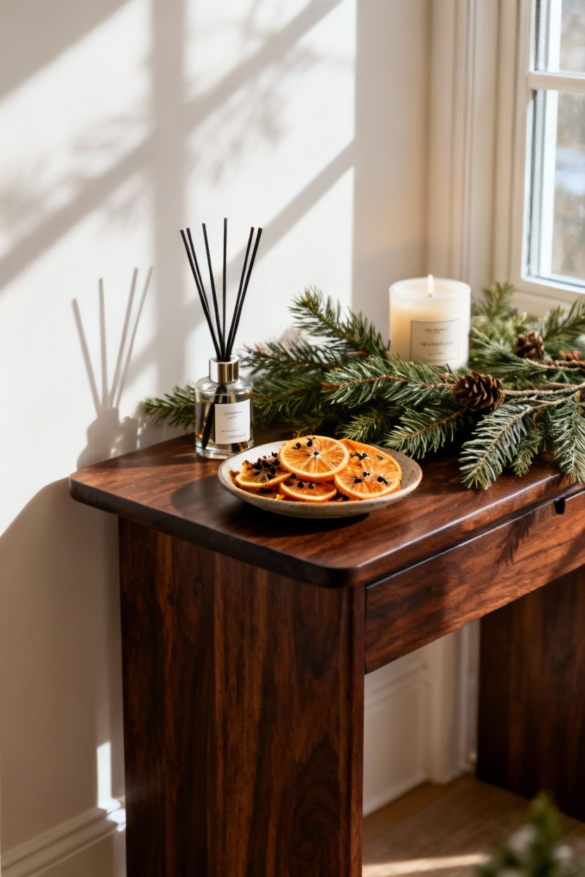 Scented Entry Table: Welcome Smells That Don’t Overwhelm