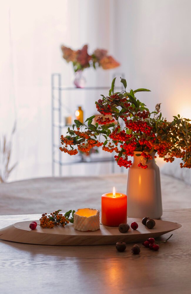 Candle Cluster Centerpiece